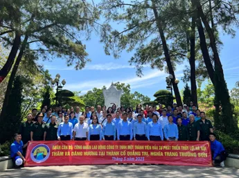 Chuyến đi thăm quan, nghỉ mát, học tập hè năm 2023 của đoàn viên công đoàn Công ty