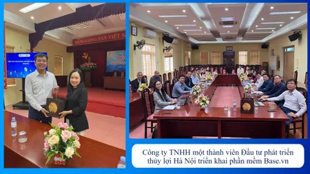 Công ty TNHH một thành viên Đầu tư phát triển Thủy lợi Hà Nội: Triển khai ứng dụng nền tảng quản trị doanh nghiệp BASE.VN